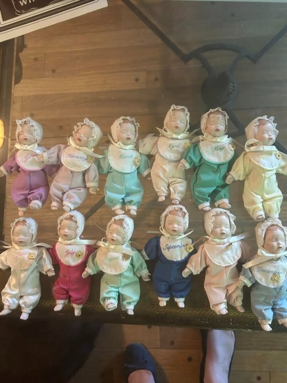 RARE FULL SET Ashton-Drake Birthstone Babies